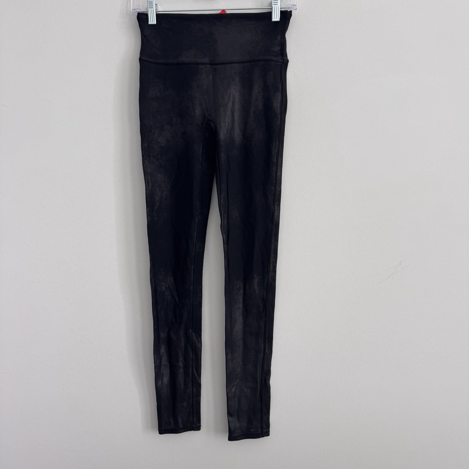 Lot of 4 Spanx Leggings Medium Faux Leather Camo Snakeskin Twill Jeggings M