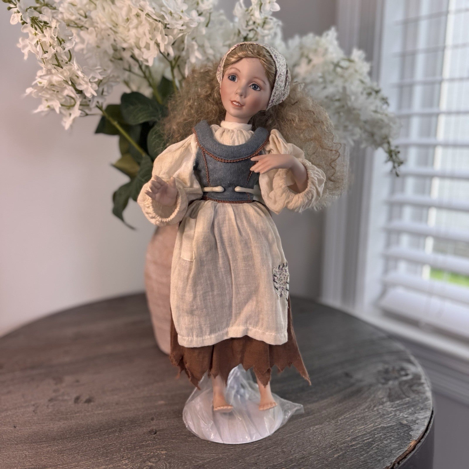 Dianna Effner Cinderella Porcelain Doll Vintage Knowles 15" Storybook Heirloom