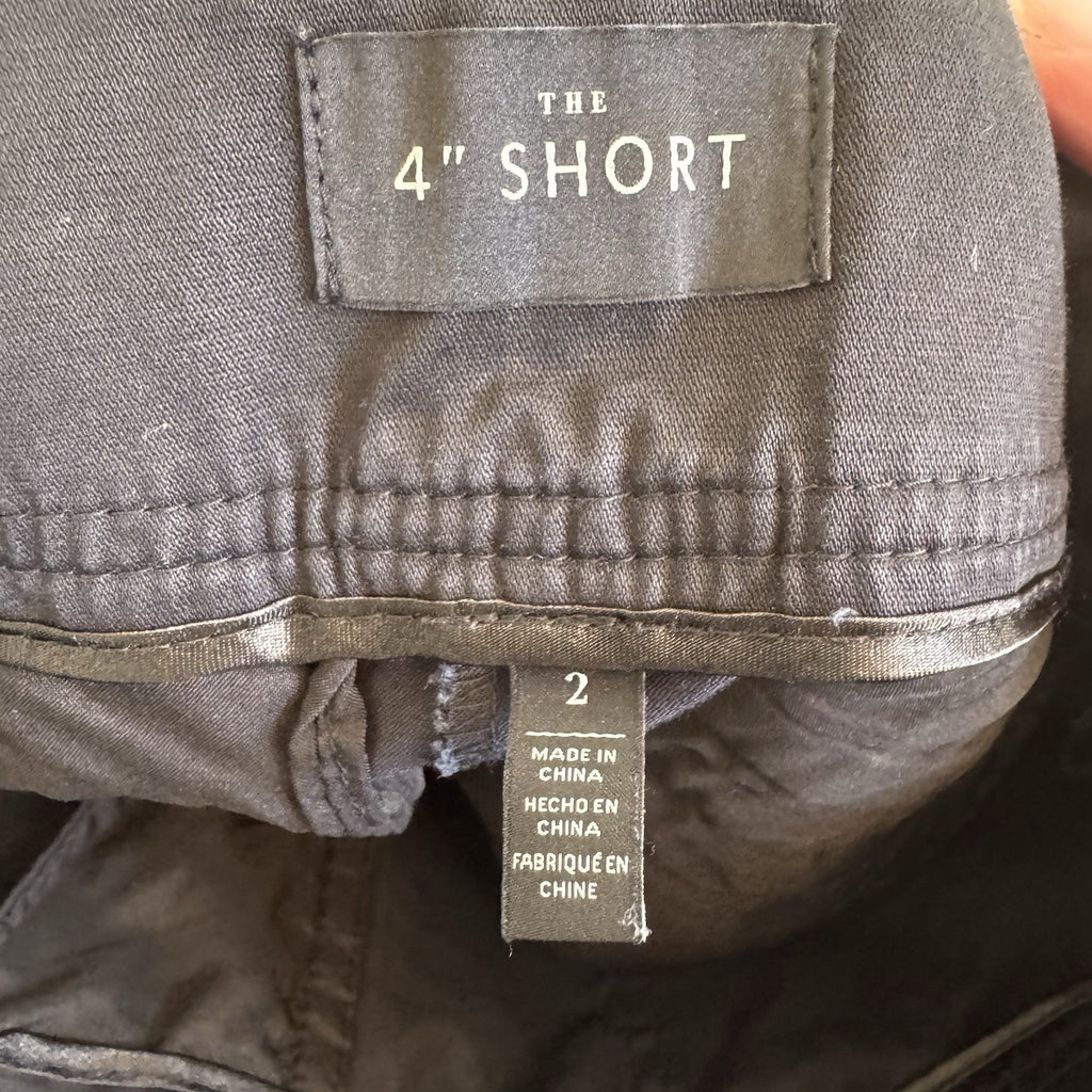 White House Black Market 4” Shorts Sz 2 Black Tailored Women’s