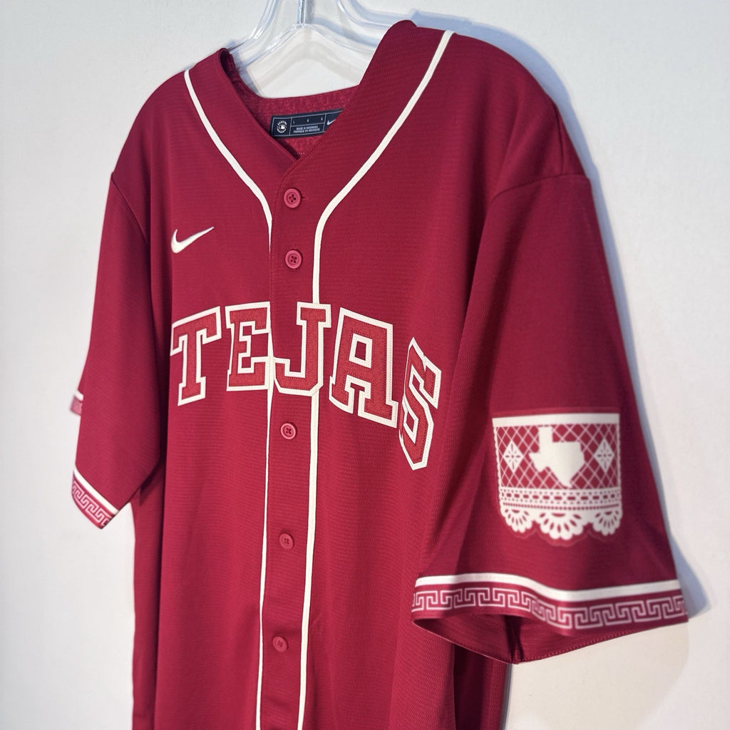 NWT Nike Texas Rangers Adolis Garcia #53 2026 City Connect Tejas Jersey L