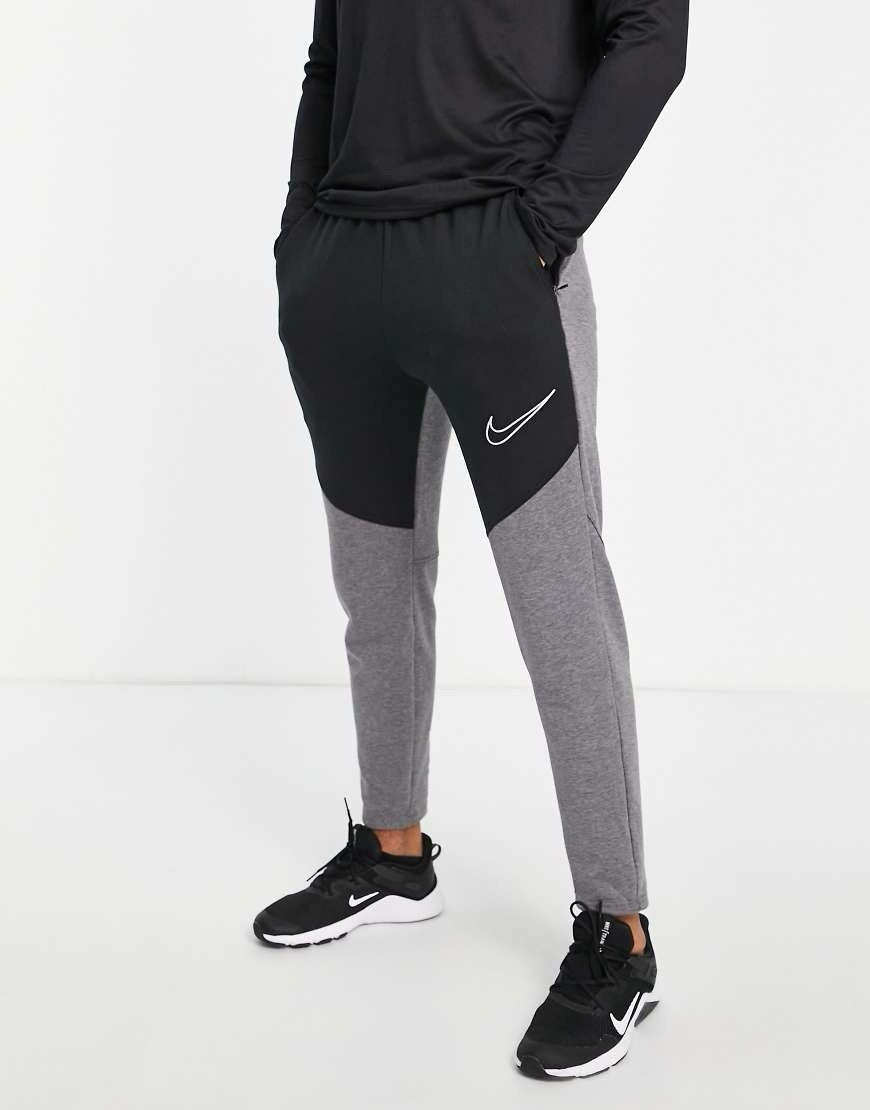 Nike Dri-Fit Utility Core Fleece Training Pants Grey Therma Fit Small