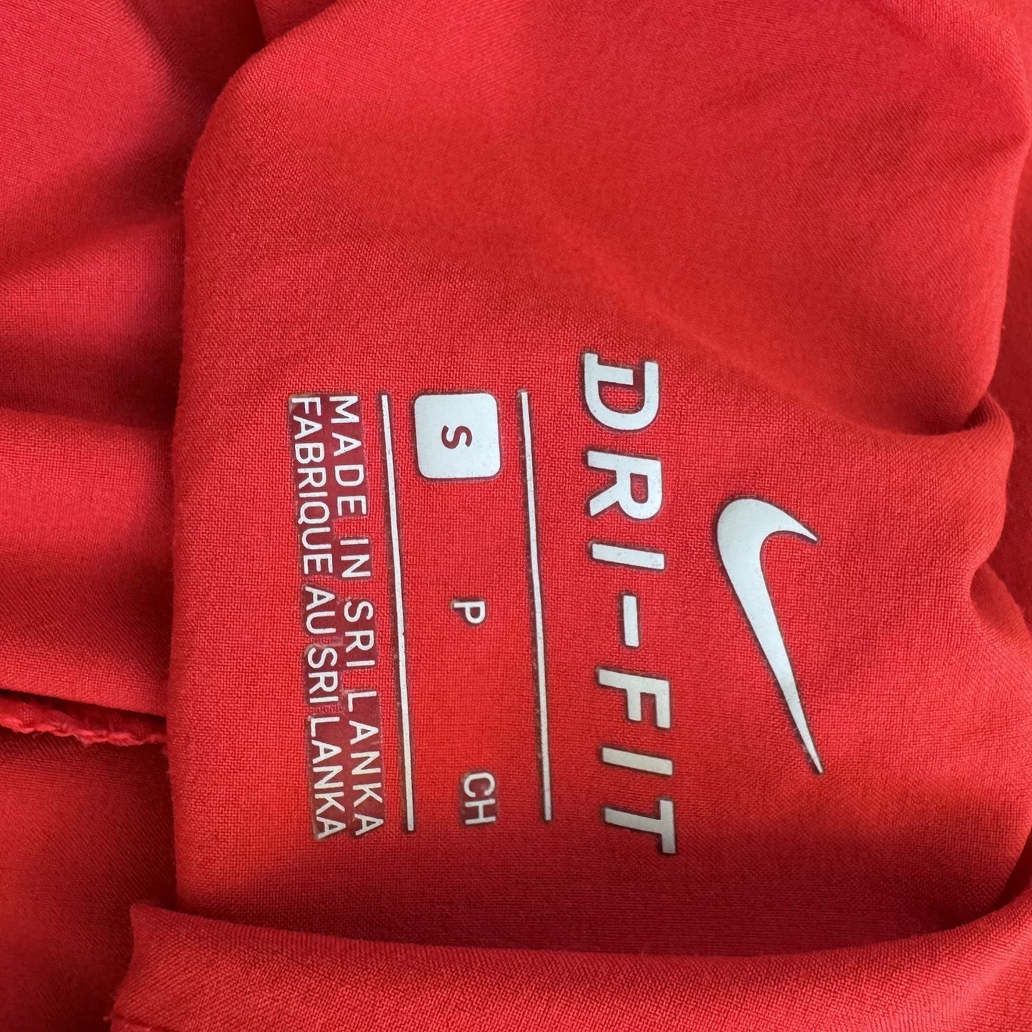 Nike Dri-Fit Women’s Running Shorts Red Size Small Athletic Activewear