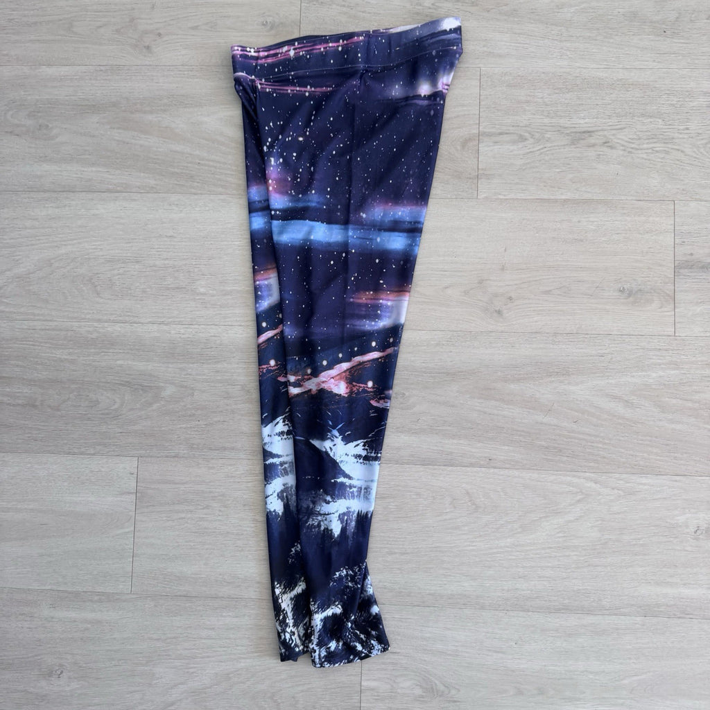 American Eagle Hi Rise Leggings Women’s Small Galaxy Star Print