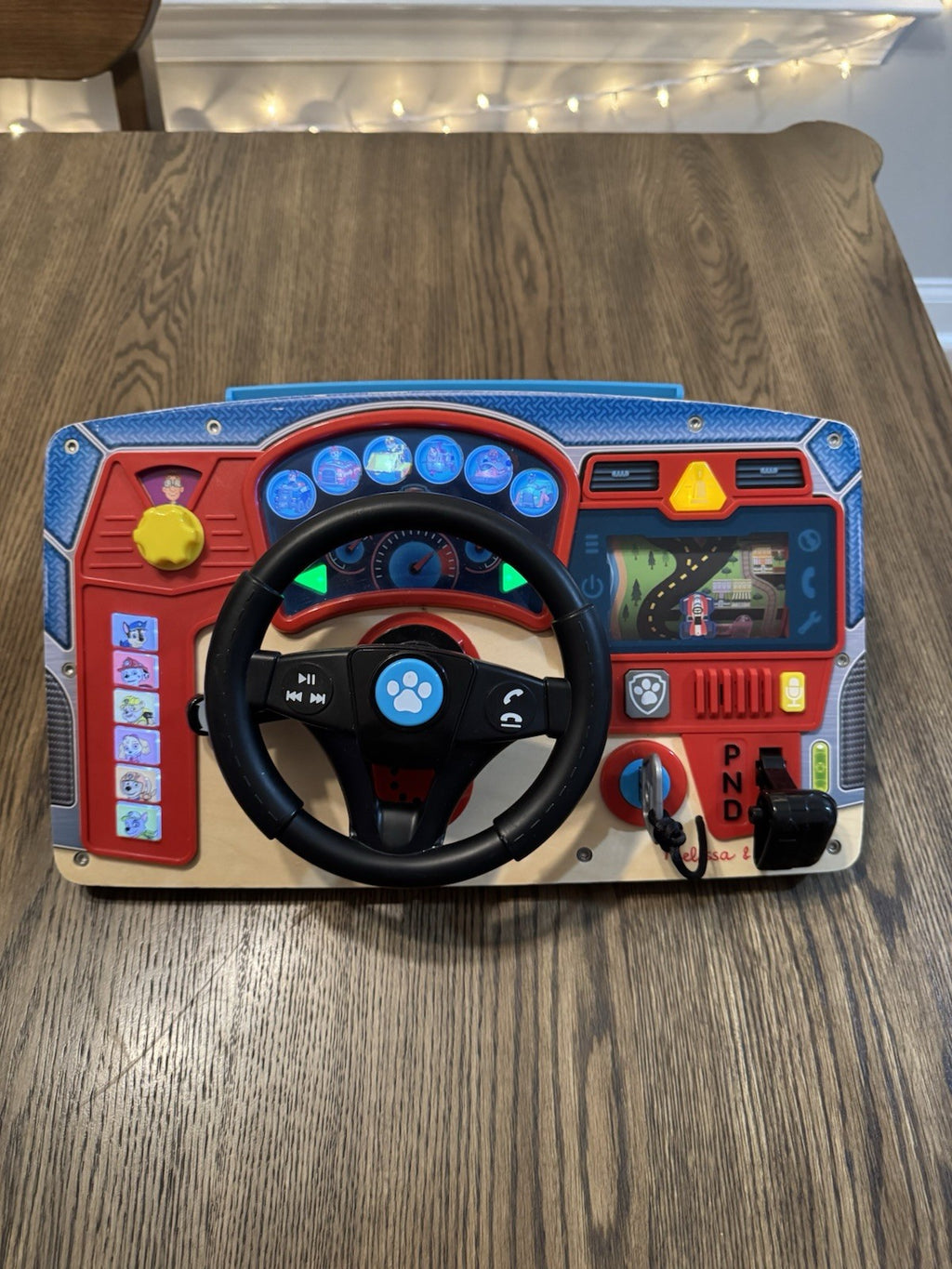 Melissa & Doug Vroom & Zoom Interactive Wooden Paw Patrol Dashboard play WORK.