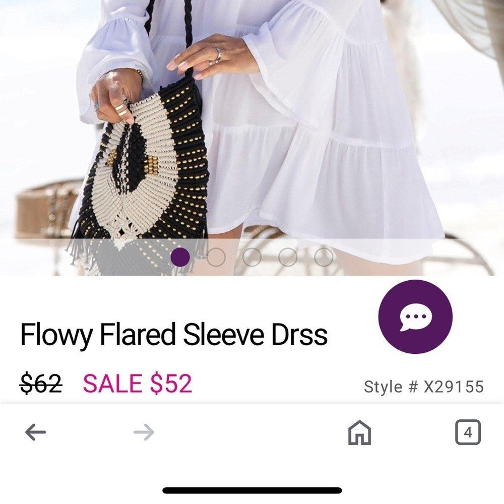 Lascana White dress- never worn besides trying it on. Size 8/10