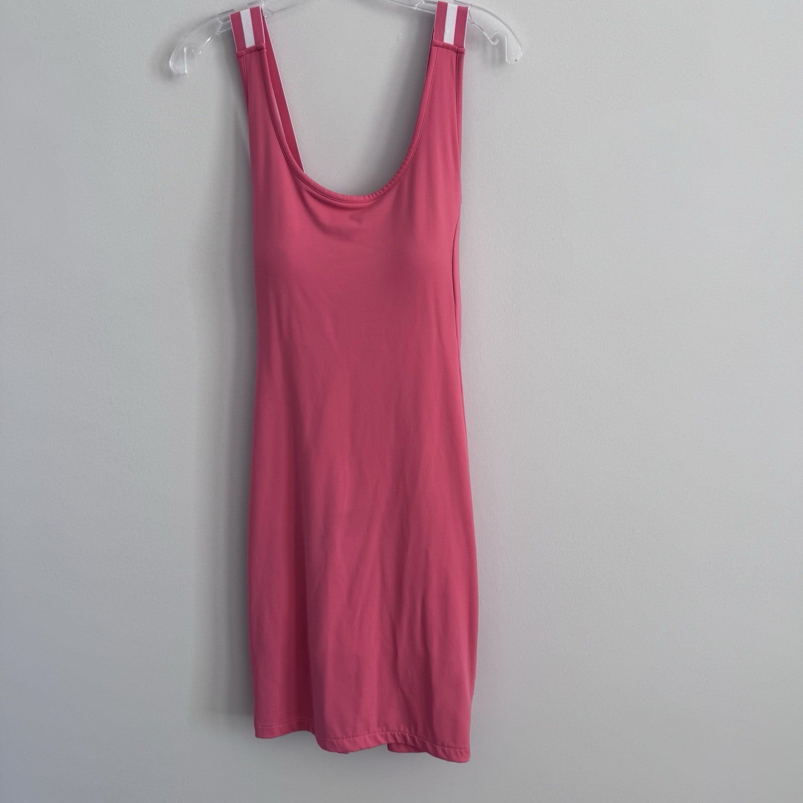 T by Talbots Pink Active Dress XL Built-in Shorts Skort Crossback Athletic Golf