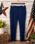Banana Republic Factory 31x30 Blue Plaid Very Slim Stretch Dress Pants Men’s