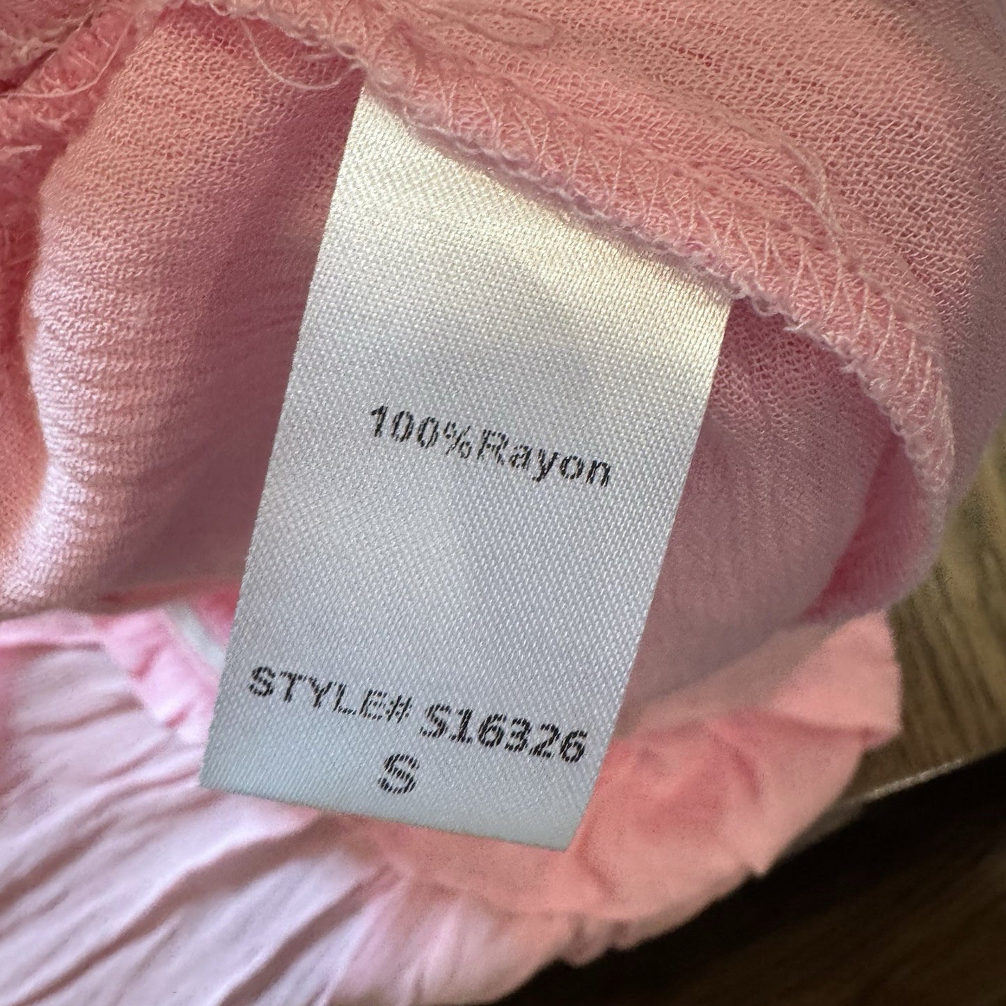 Mixology Gab Kate Ruffle Mini Skort Baby Pink Size Small NWT $58