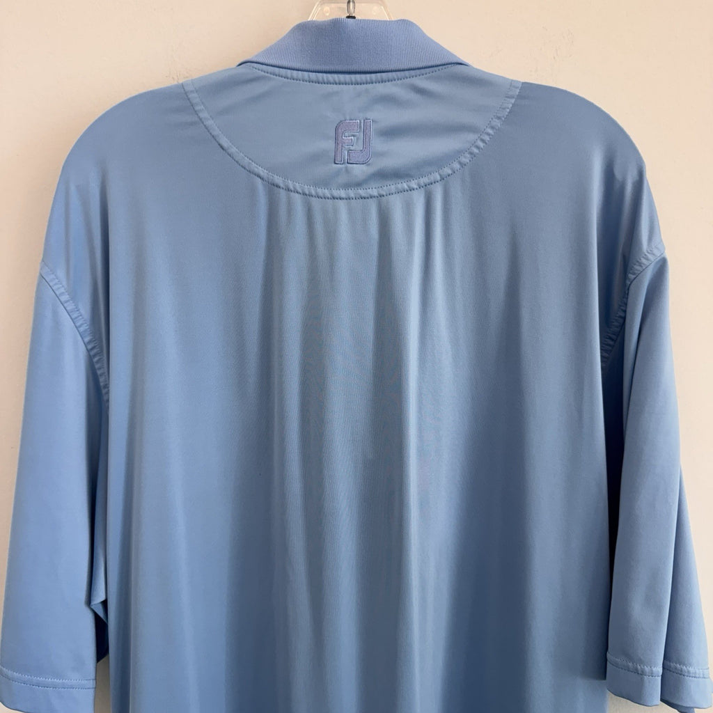 FootJoy FJ Cateechee Golf Club Polo Shirt Men’s Medium Blue Performance