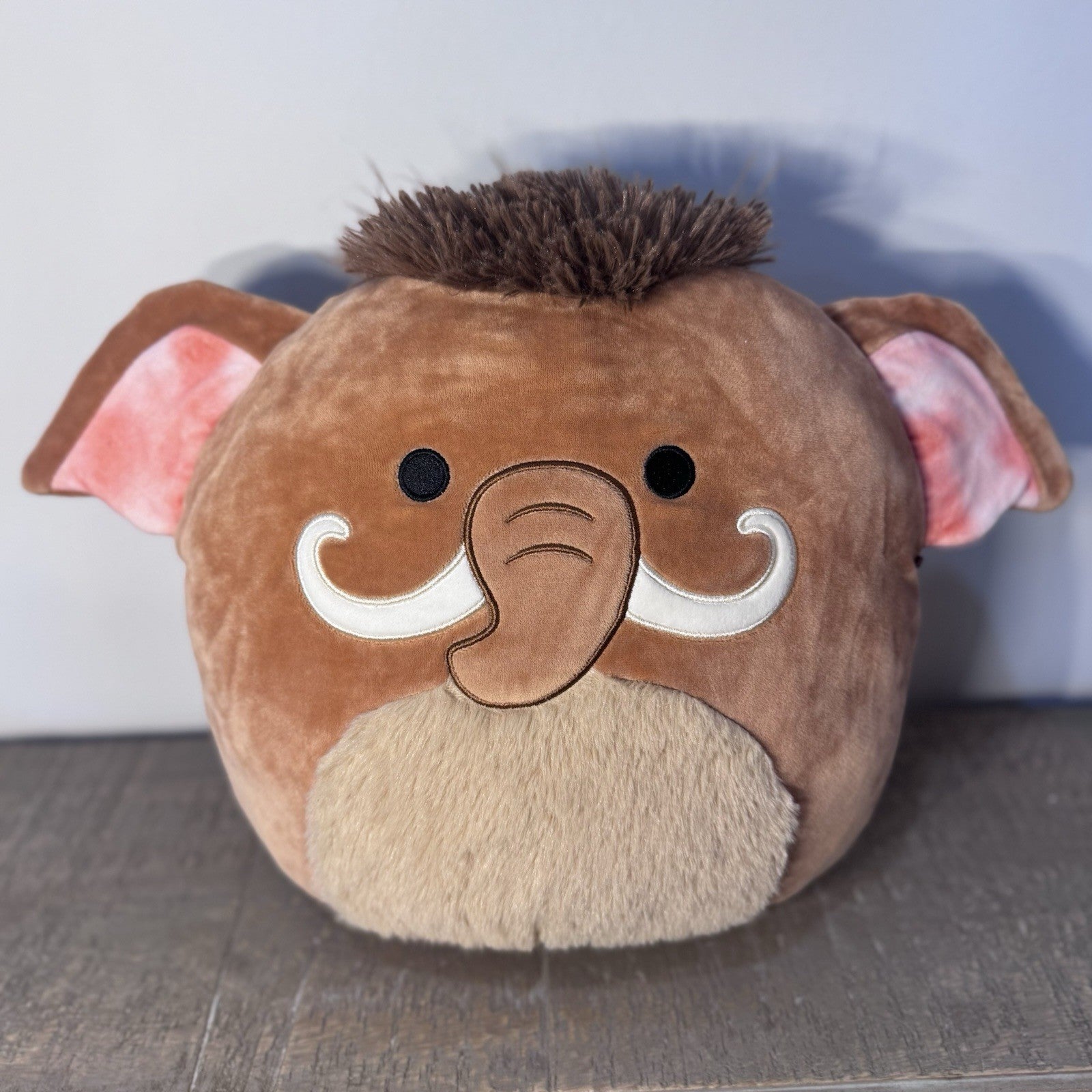 Squishmallows Chienda Woolly Mammoth 12” Brown Plush Jazwares Stuffed Animal