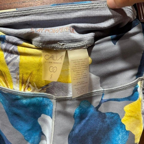CALIA by Carrie Underwood Floral Leggings - Size Small