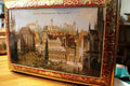 Large Vintage German Tin Box Otto Schmidt Nurnberg Prospect