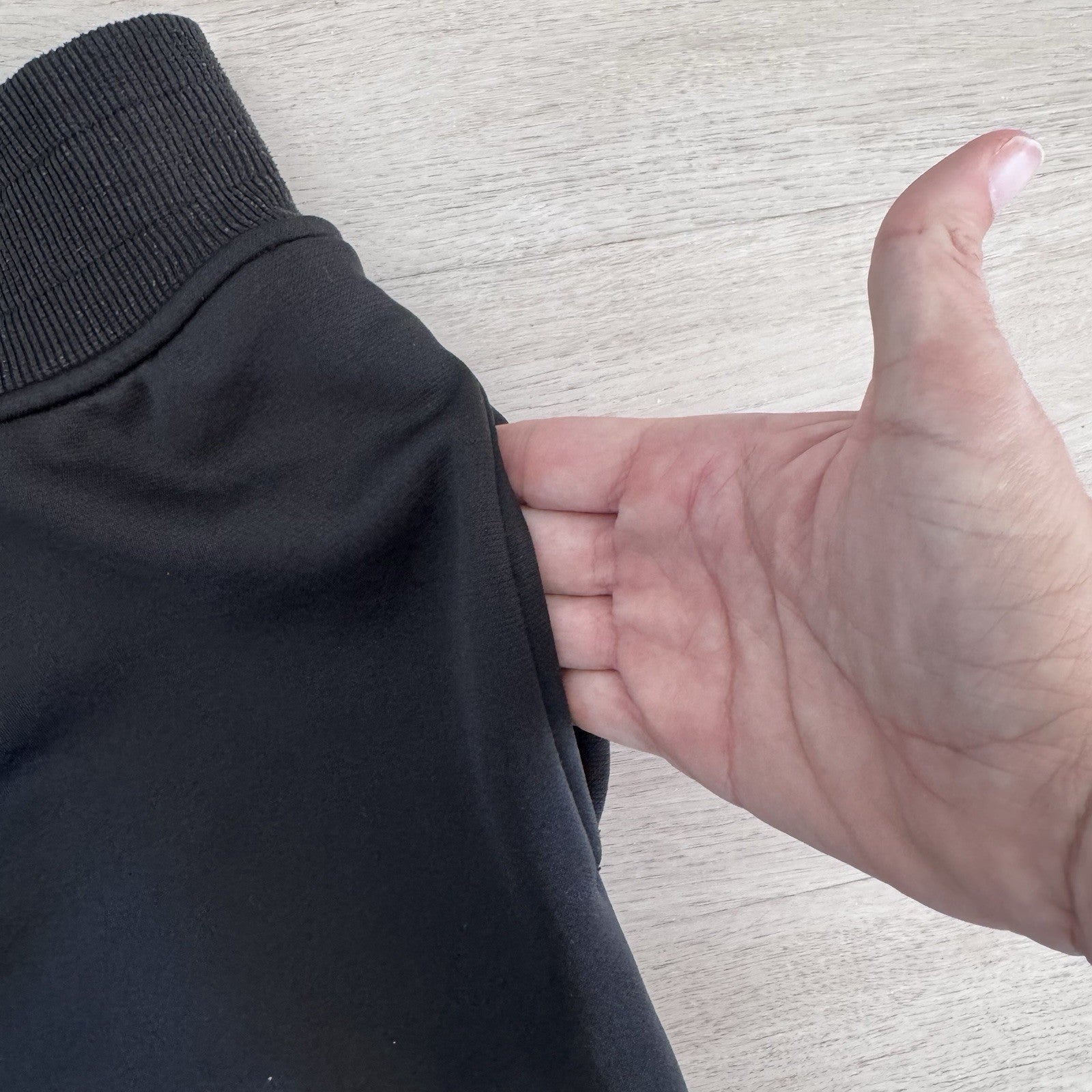 Under Armour Womens Black Fleece Jogger Sweatpants Semi Fitted Size S