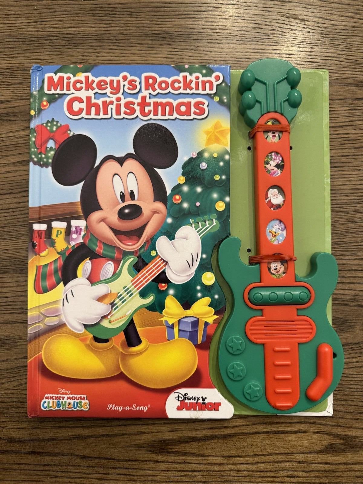 NEW Disney Mickey Mouse Clubhouse Mickeys Rockin Christmas Interactive Song Book