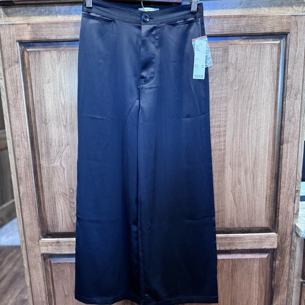 NWT UO Black Cally Low Slung Pant Small urban Outfitters