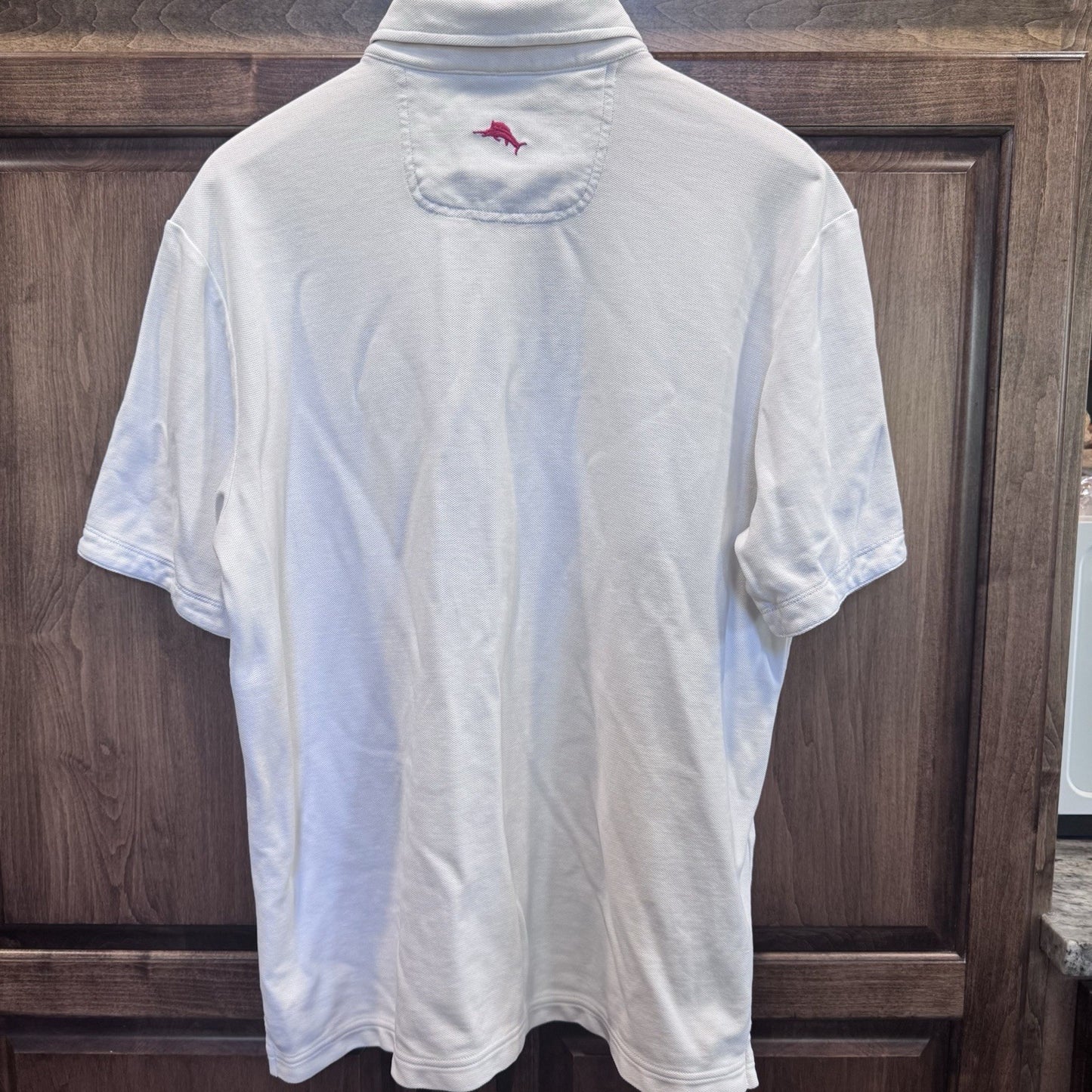 Disney Tommy Bahama Mickey Mouse Polo Shirt Men’s L White Supima Cotton