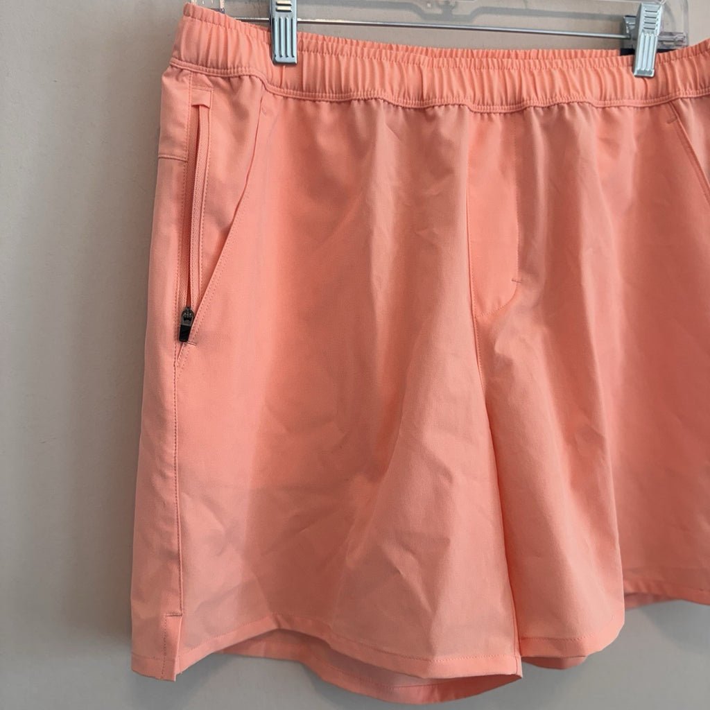 DSG Men's 6" Agility Woven Shorts Size Medium Pink Ray NWT Athletic Running Gym