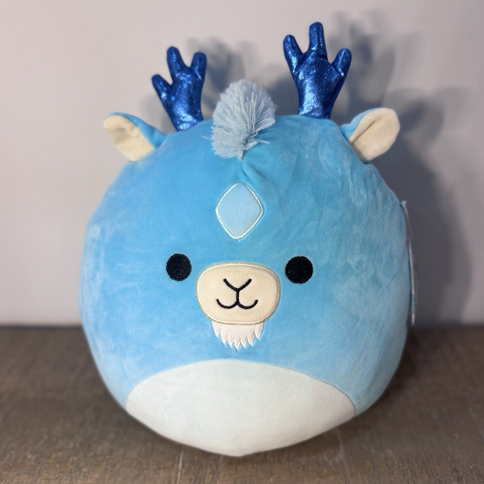 Squishmallows Xam Blue Goat 12” Plush S12 #2003 2022 Original Tags Jazwares NWT