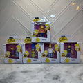 The Simpsons Action Figure Lot Homer Marge Lisa Barney Jimbo Jakks 2.5” Complete