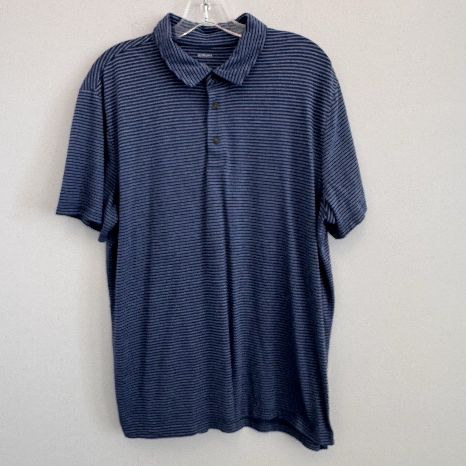 Lot of 3 Sonoma Goods For Life Men’s XL Striped Short Sleeve Polo Shirts