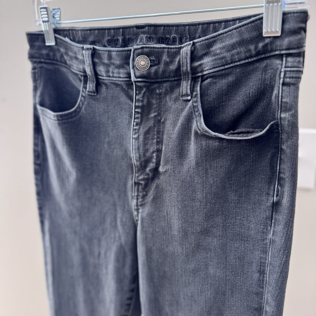 American Eagle The Dream Jean Black Jeggings – Size 8 Short