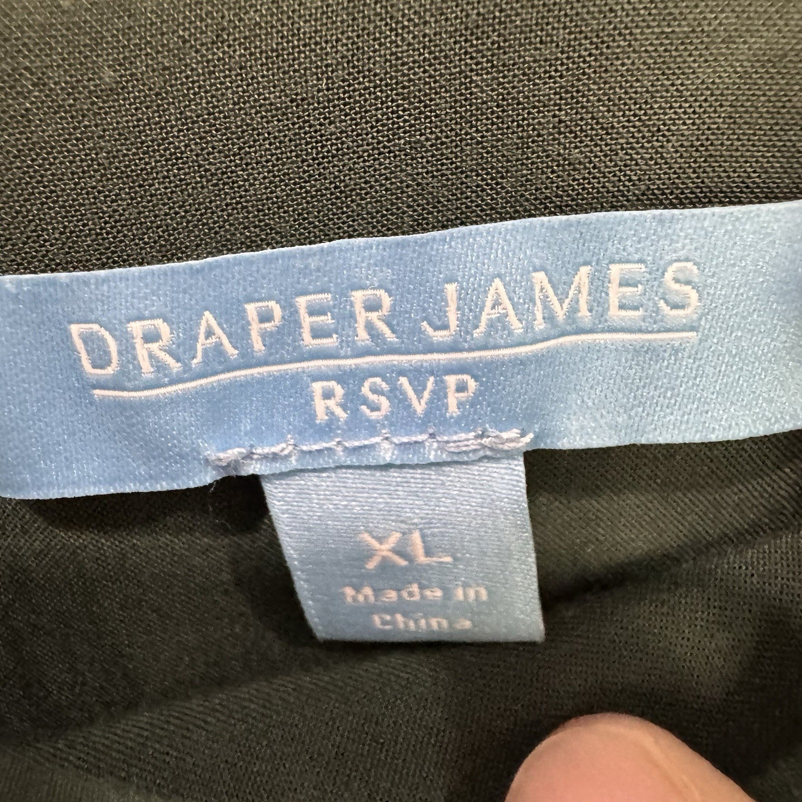 Draper James RSVP XL Dress Floral Smocked Metallic Tiered Long Sleeve Chiffon