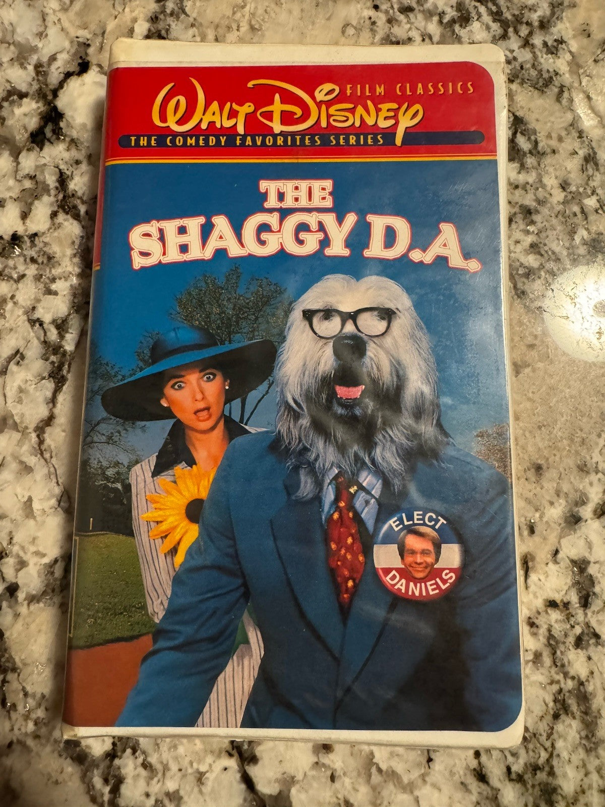 THE SHAGGY D.A. (VHS, 1997) Walt Disney Clamshell Vintage