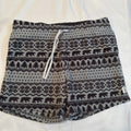 Chubbies Shorts Men's L Lounge Wear Bear Snowflake Tree Pattern Preppy Cotton