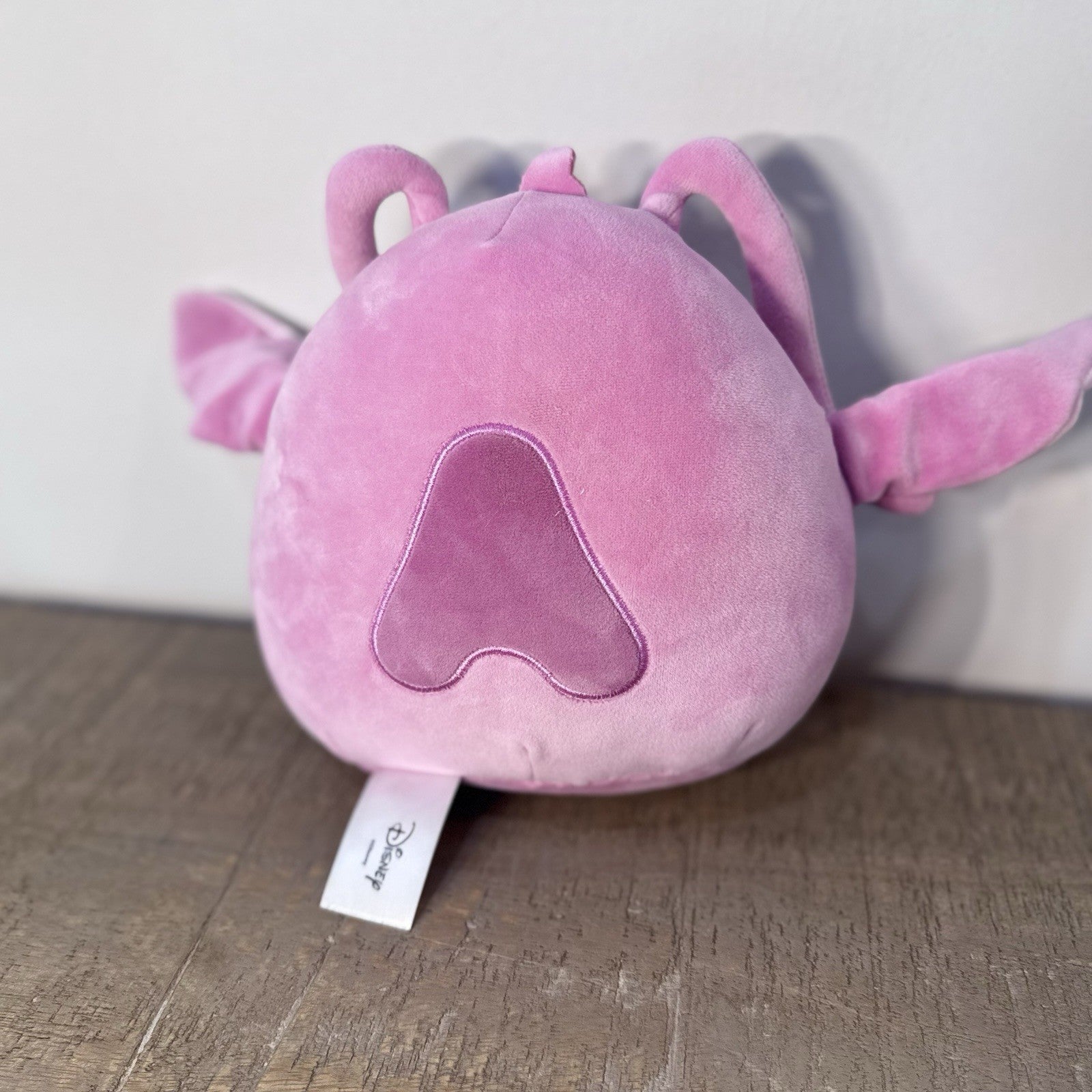 Disney Squishmallows Angel Stitch Pink 8” Plush Heart Sunglasses Jazwares