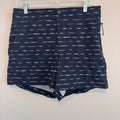 VRST Men’s 5” Resort Short Navy Sand Washed Stripe Medium NWT Quick Dry UPF 50+