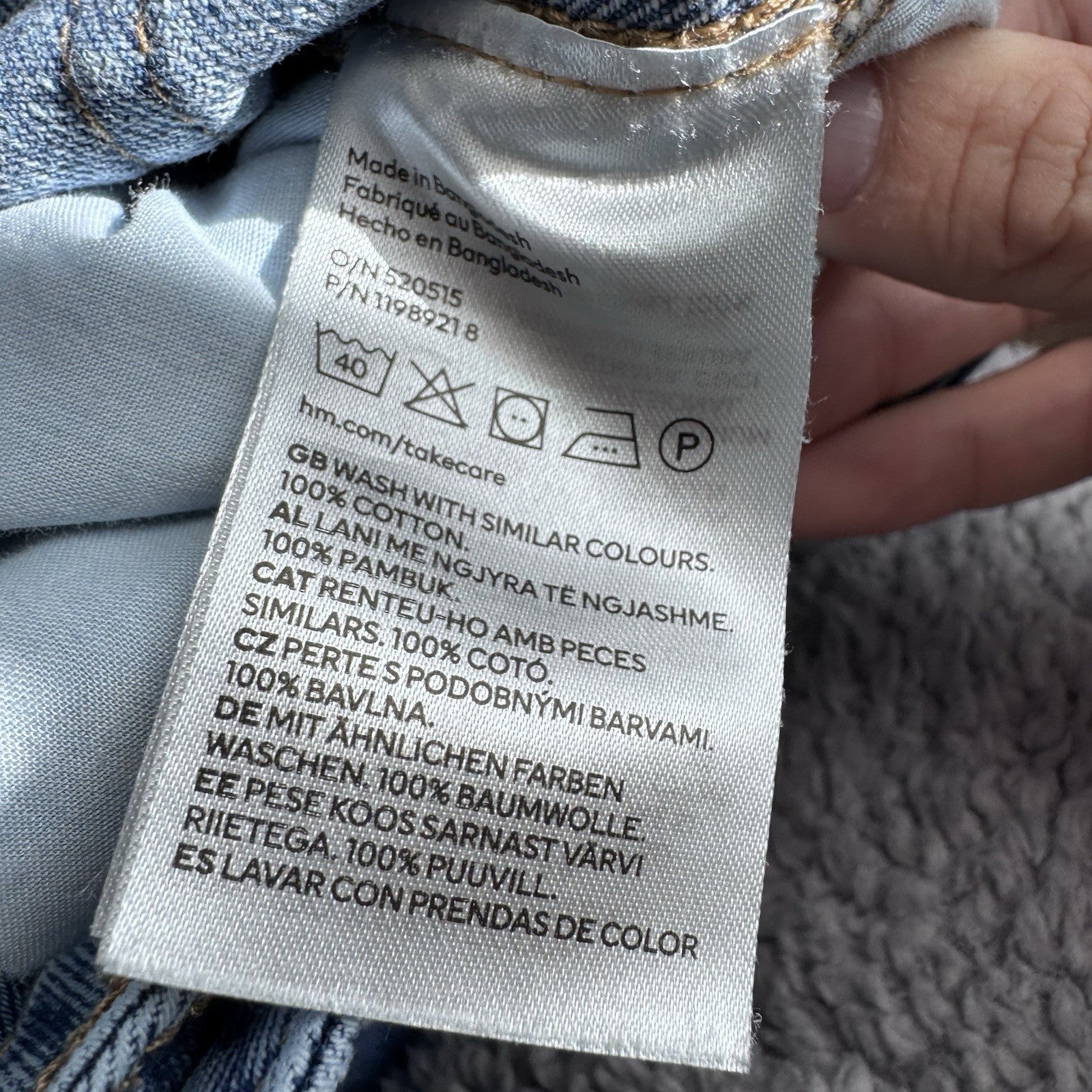 H&M Divided Women’s Cargo Jeans Size 0 – Wide Leg Baggy Denim Y2K Trendy