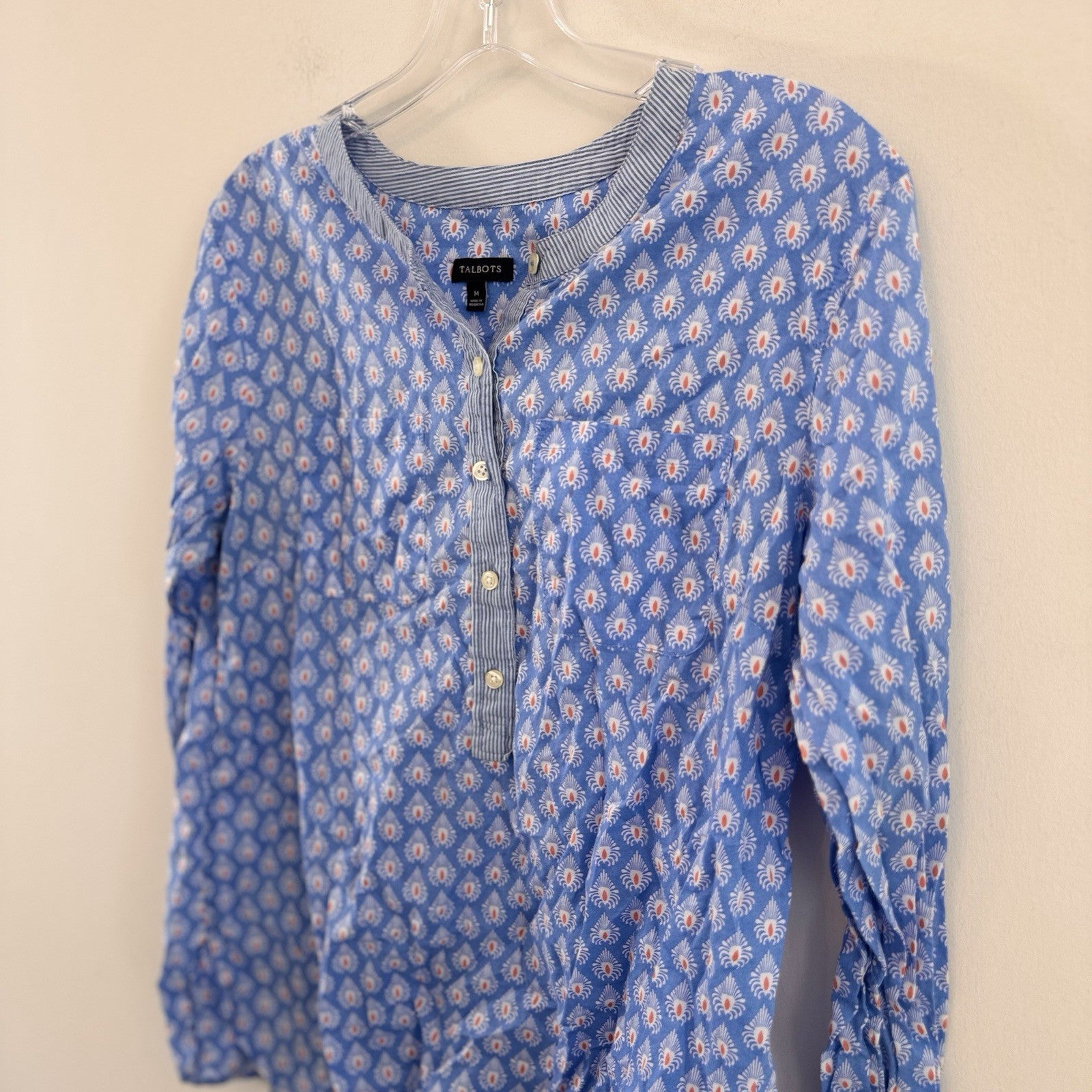 Talbots Size M Clothing Lot 8 Pc Bundle Tops Cardigan Shirt Jacket Plaid Floral