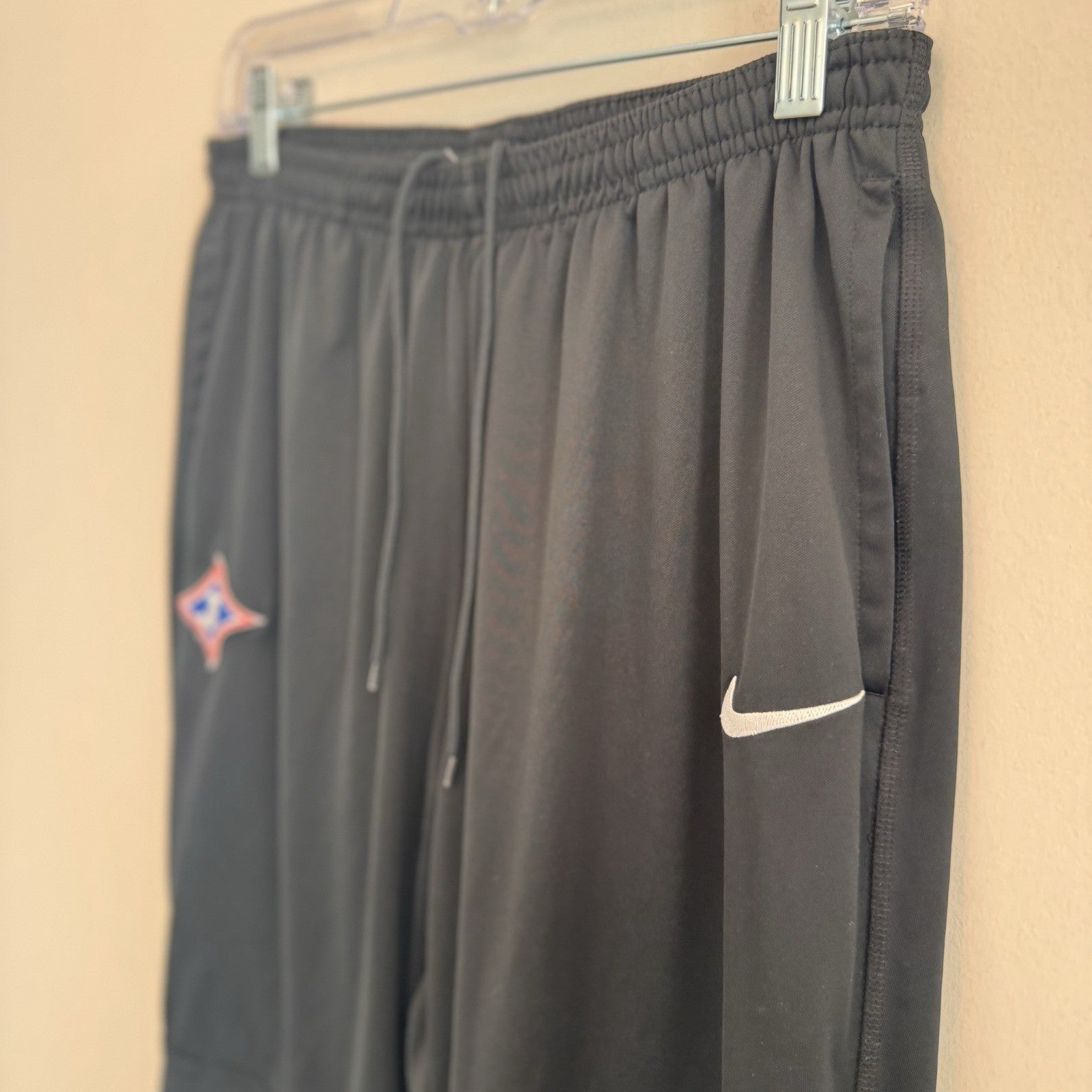 Nike Jefferson GA Dragons Training Pants Dri-FIT Tapered Soccer Track Black L