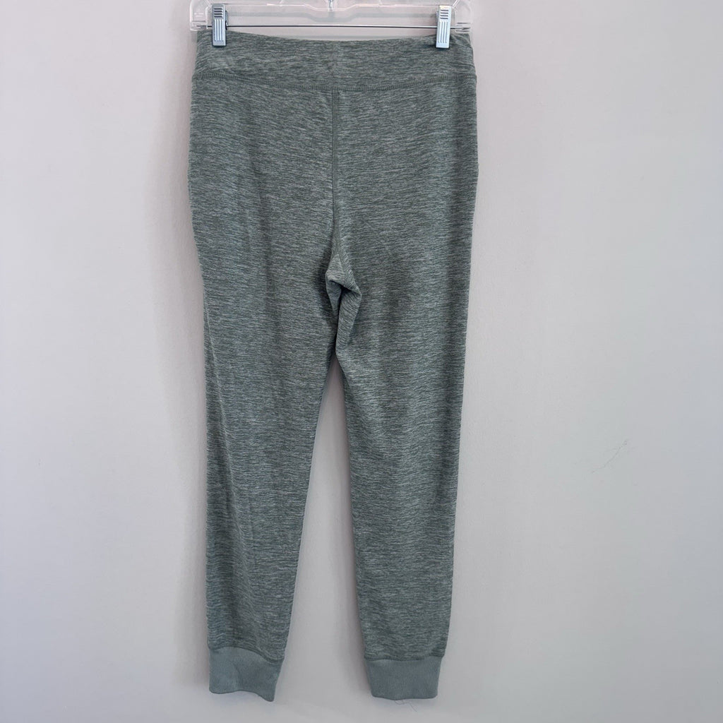 Nine West Active Heather Green Joggers Medium High Waisted Drawstring Sweatpants