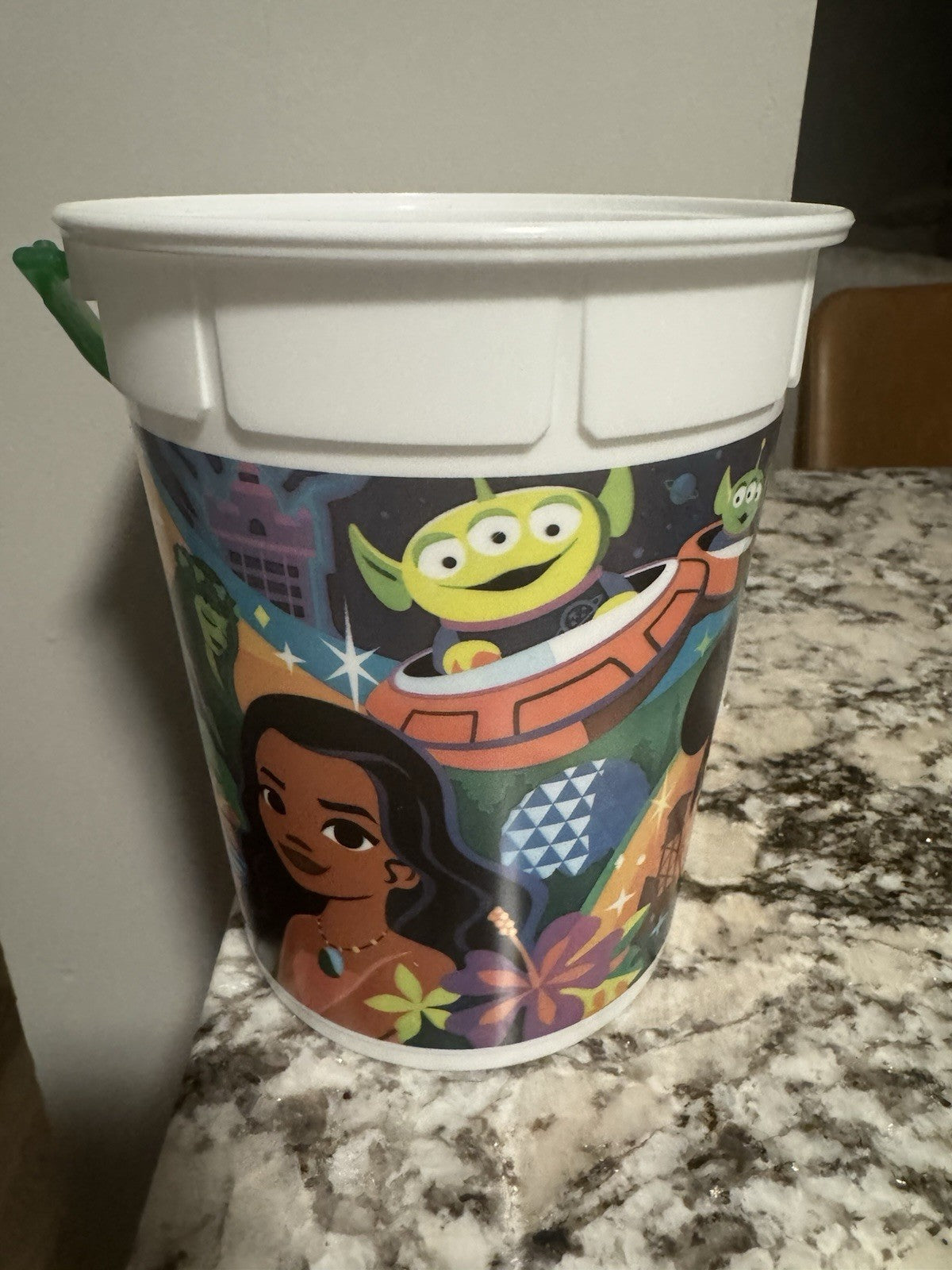 Disney Parks Walt Disney World Tiana Moana Simba Mickey Popcorn Bucket USA