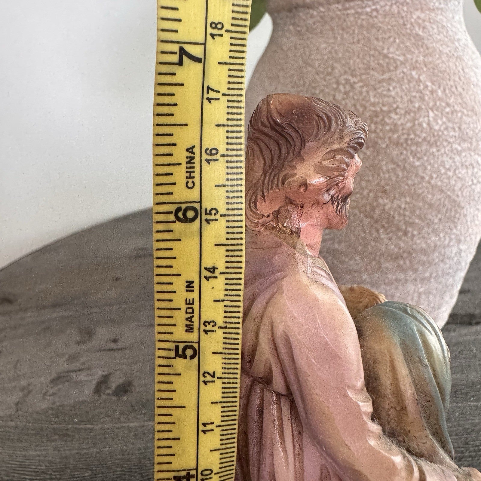Vintage Holy Family Figurine Made in Italy Nativity Jesus Mary Joseph 7"