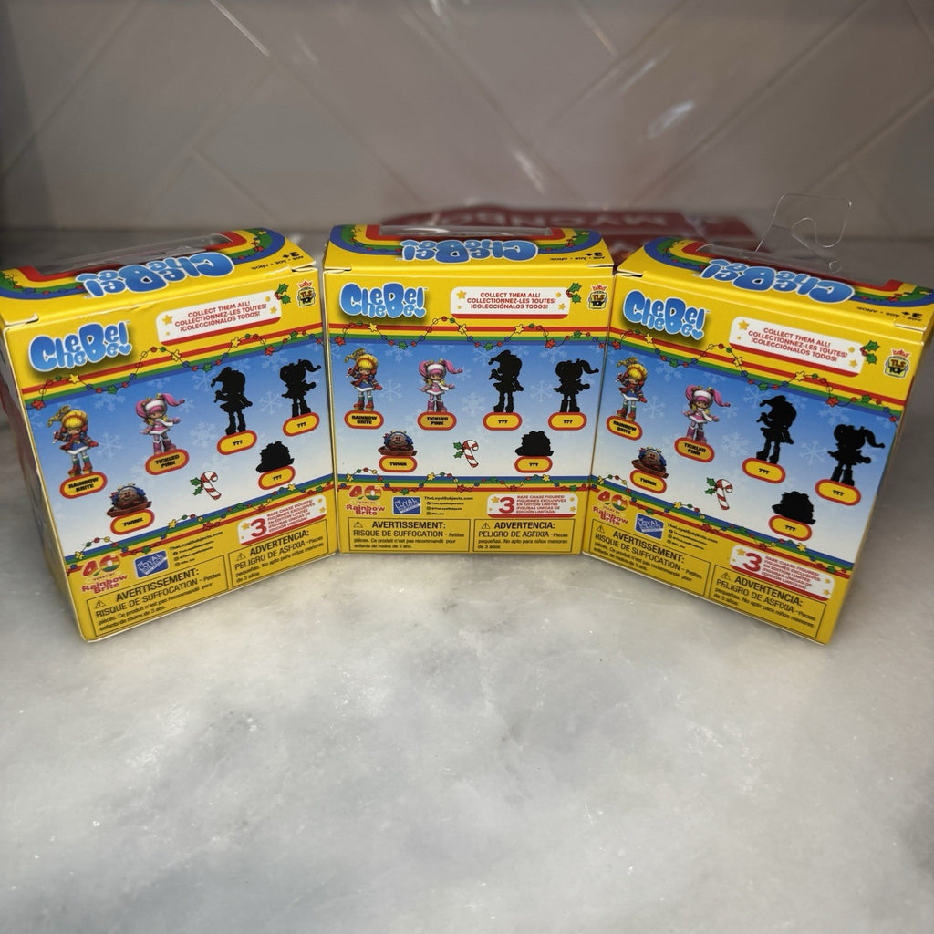 Rainbow Brite 40th Anniversary Mini Figure Set TLS Toy NIB 3 Pack