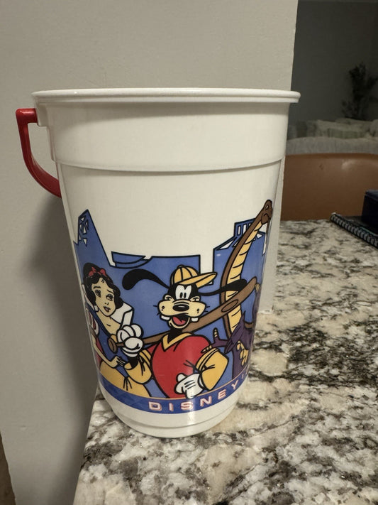 Vintage Walt Disney World Epcot Discover Park Popcorn Bucket 90s