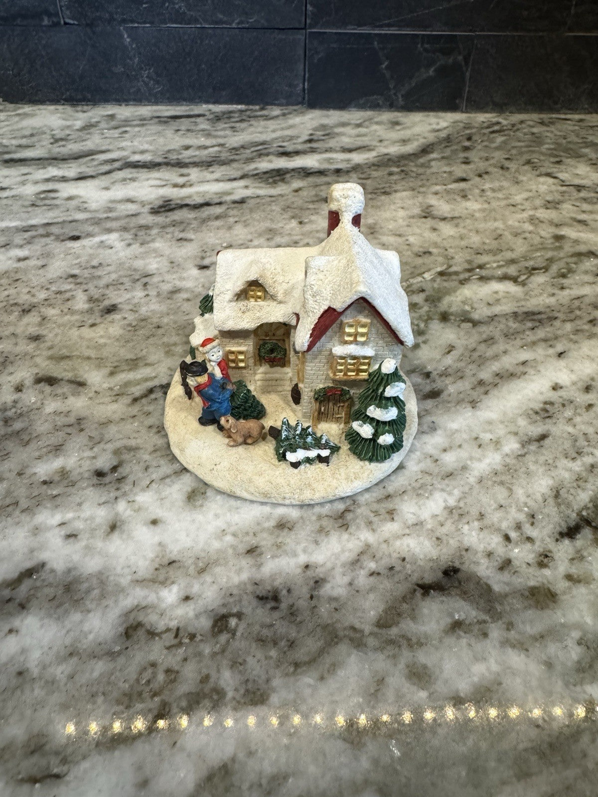 Early 90s Vintage Collectible Christmas Village