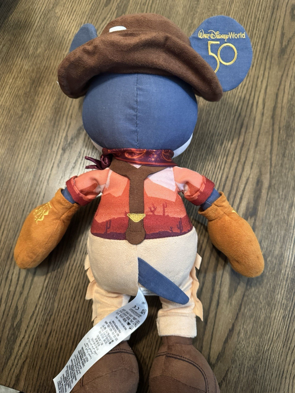 Mickey Mouse Main Attraction Plush Big Thunder Mountain Railroad 50 Anniversary