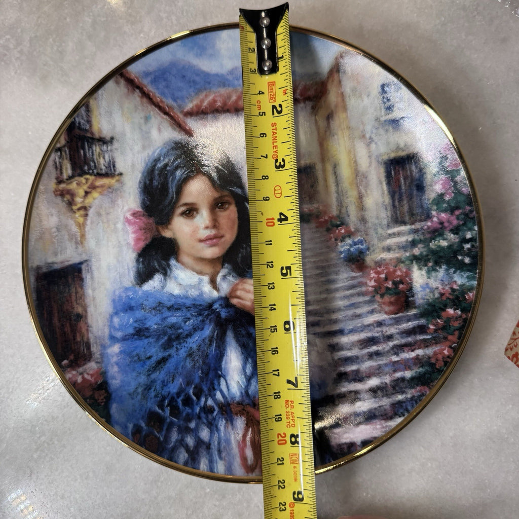 Luisa of Spain Faces of the World Hamilton Collection Plate 1988 COA
