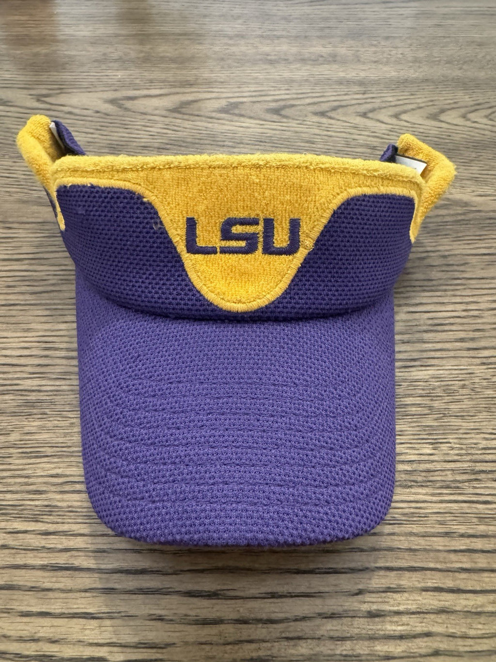 Nike Dri Fit Purple & Gold LSU Tigers Sun Visor One Size