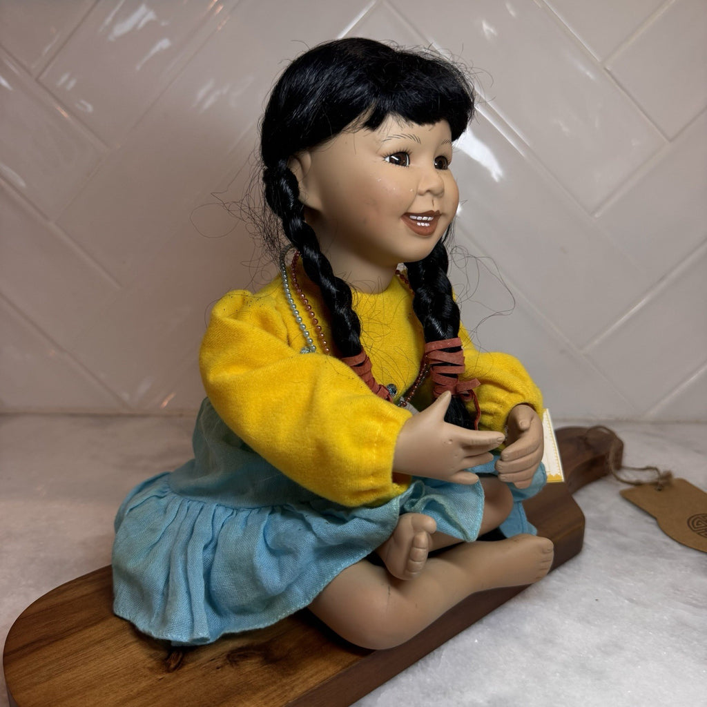 Ashton-Drake Little Flower Michele Severino Porcelain Doll Children of the Sun93