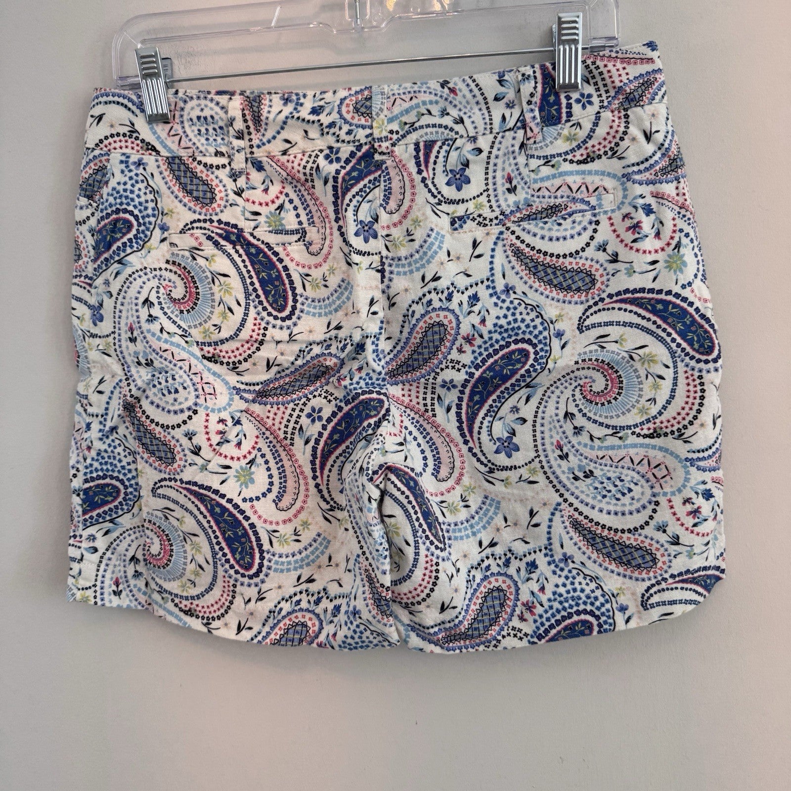 Talbots Women’s Size 8P Pants Shorts Lot 5pc Pink Beige Floral Career