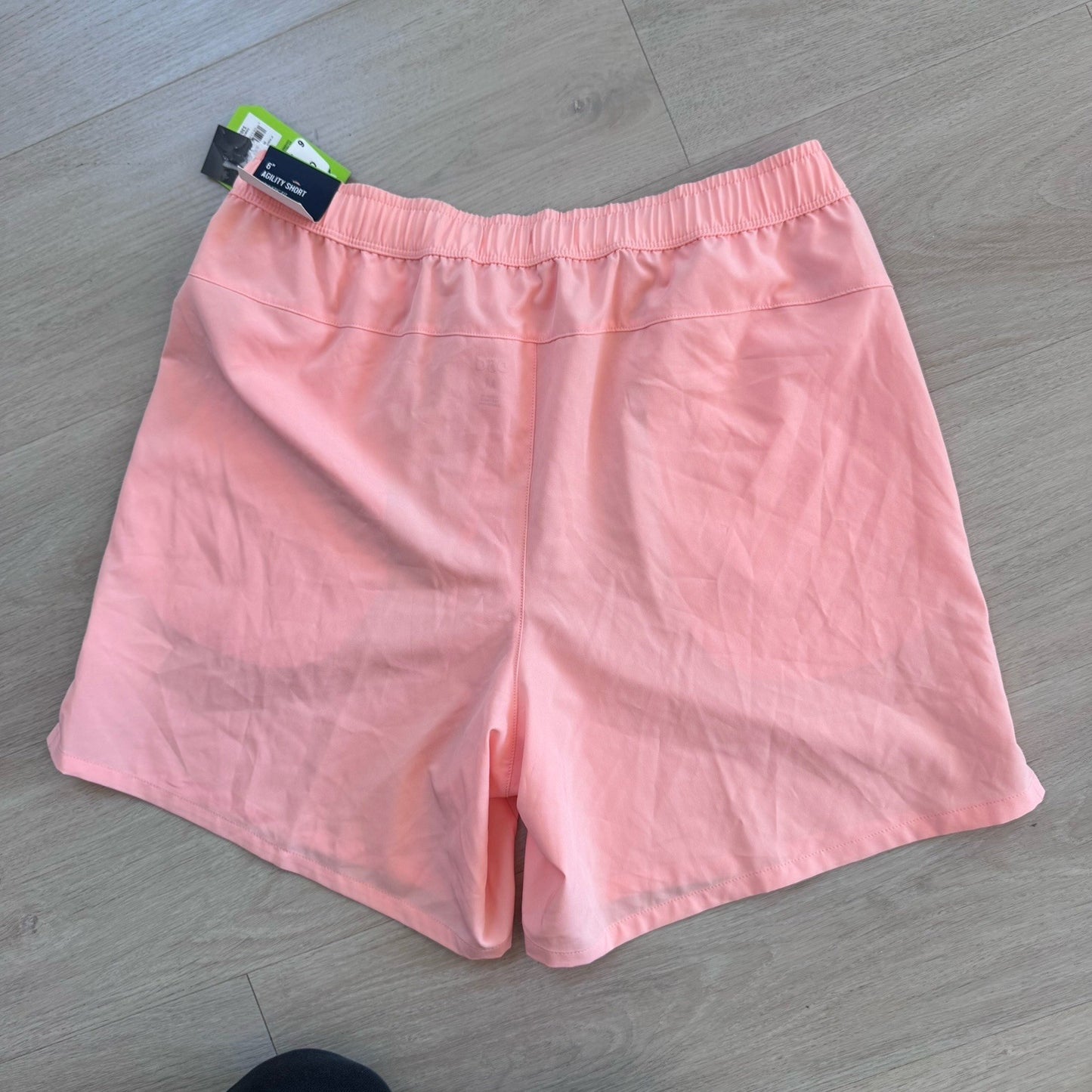 DSG Mens 6” Agility Woven Athletic Shorts Pink Ray Size M NWT
