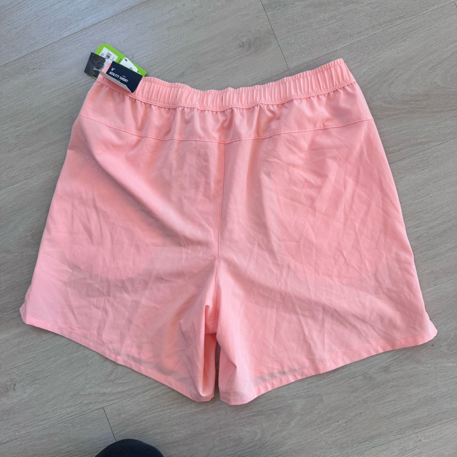 DSG Mens 6” Agility Woven Athletic Shorts Pink Ray Size M NWT