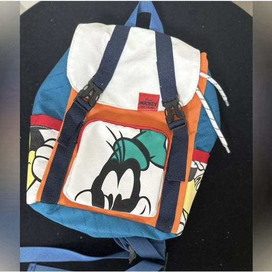 ZARA Disney Friends Kids Bag Micky Mouse Goofy Backpack Minnie NEW