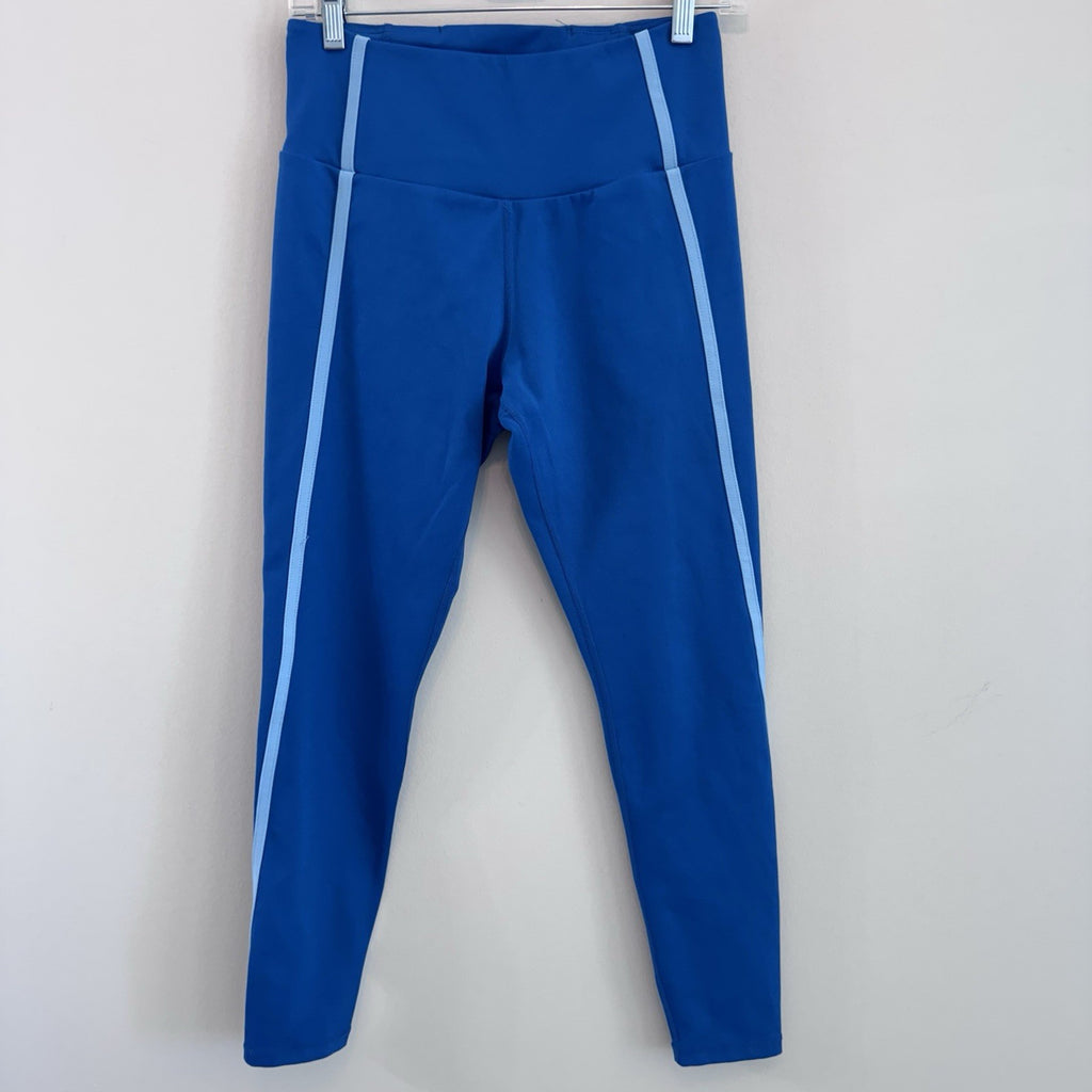 Jessica Simpson Active Leggings Blue High Rise Athletic Pants M