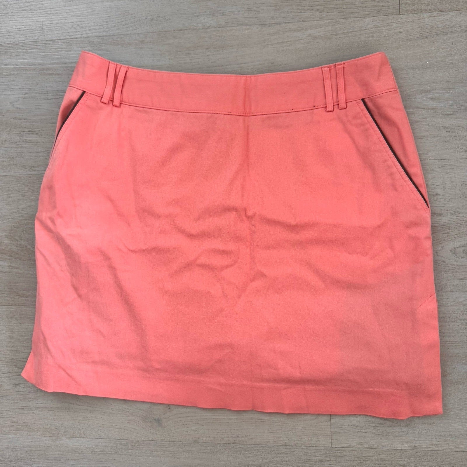 Sport Haley Women’s Golf Skort Sz 10 Coral Peach Stretch Skirt