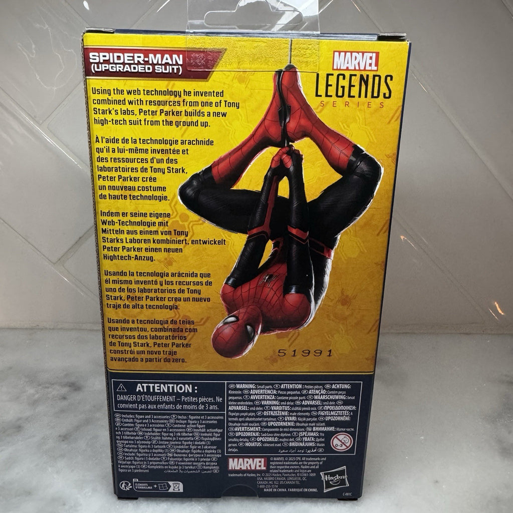Marvel Legends Spider-man Upgraded Suit Far From Home 6” Action Figure New